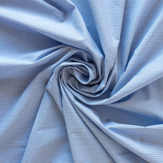 Bumbac Bleu cu Dungi