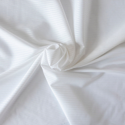 Bumbac alb cu matase