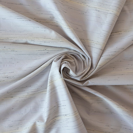 Bumbac alb murdar cu dungi negre