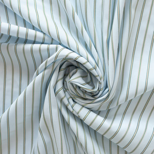 Bumbac cu dungi multicolore