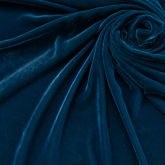 Catifea matase Albastru Cobalt