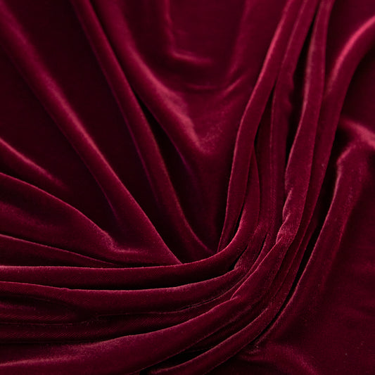 Catifea matase Grena Inchis