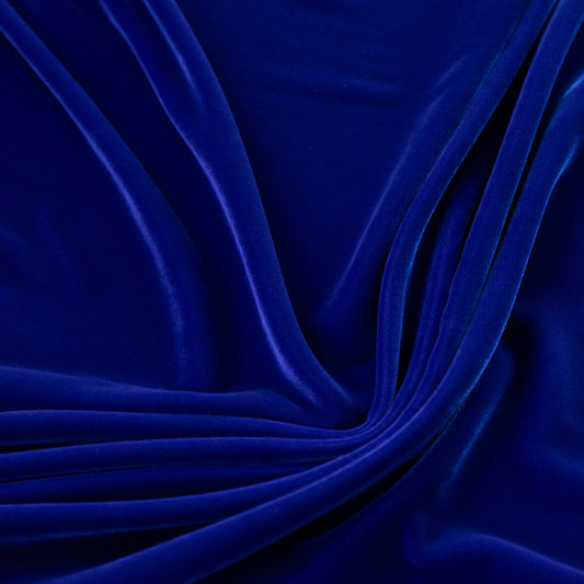 Catifea matase albastra