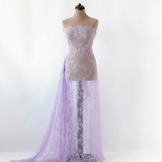 Dantela Chantilly Mov - Lila