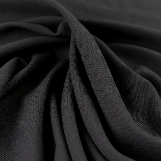 Stofita neagra elastica (rochii, costume, pantaloni)