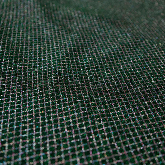 Lurex Verde cu Glitter