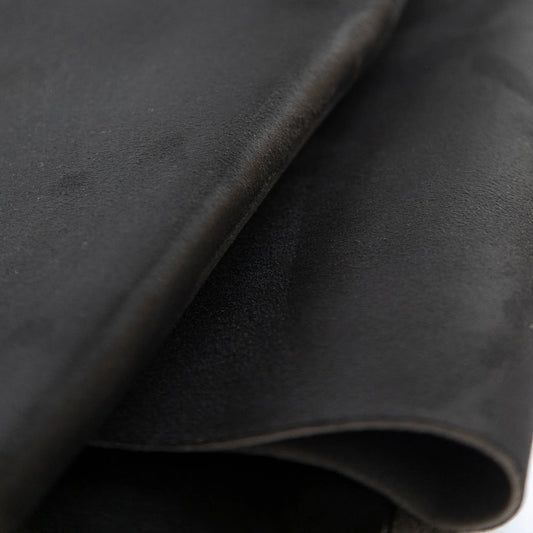 Material Tapitat Auto Negru Tip Alcantara