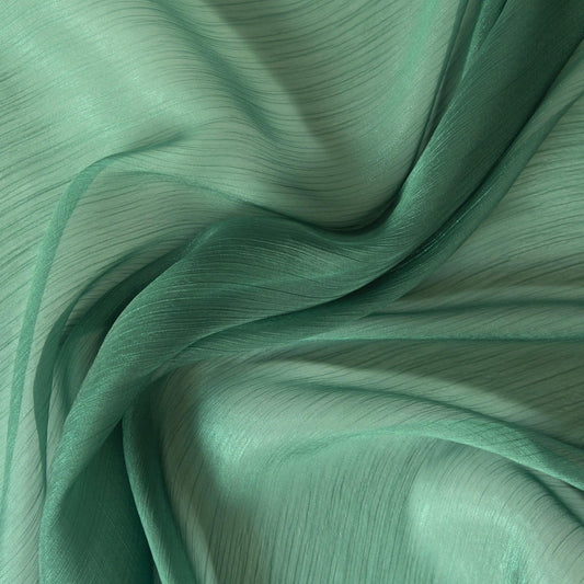 Organza Verde Texturata