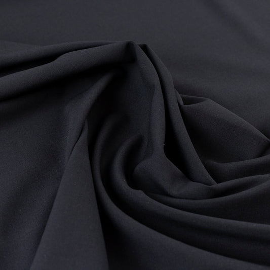 Pachet 11 metri stofita neagra subtire cu lana