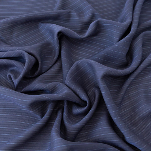 Panza Matase Bleumarin