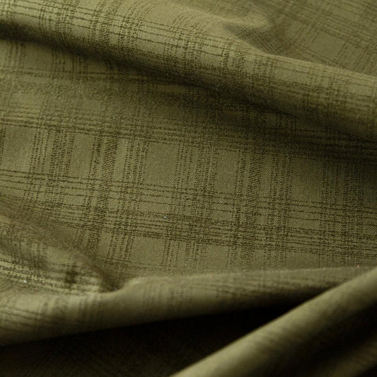 Stofa reiata verde inchis