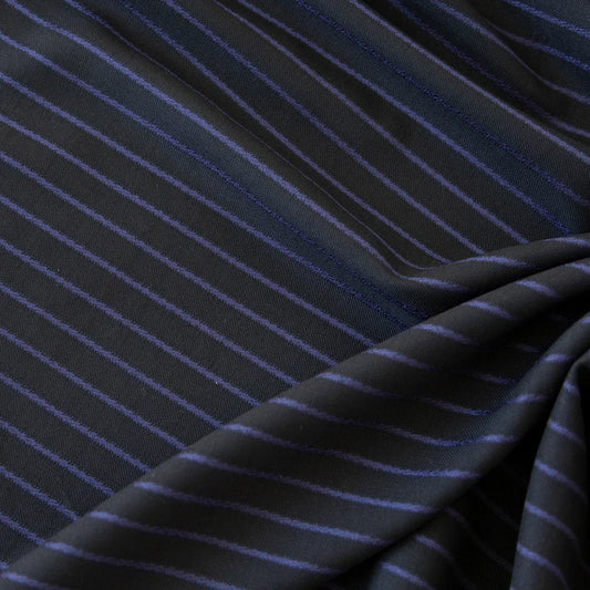 Stofita cu matase si dungi mov