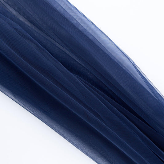 Tiul Fin Premium 3 m Latime Bleumarin