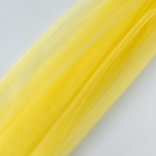 Tiul Fin Premium 3 m Latime Galben 3
