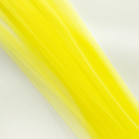 Tiul Fin Premium 3 m Latime Galben