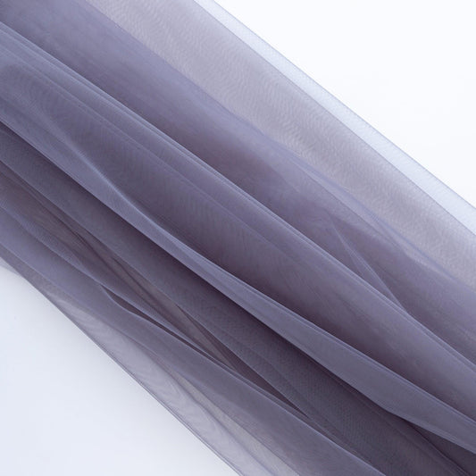 Tiul Fin Premium 3 m Latime Gri Cenusa