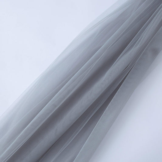 Tiul Fin Premium 3 m Latime Gri Nickel