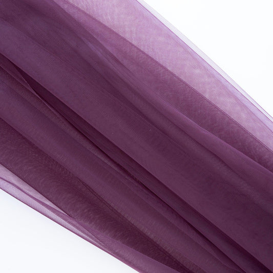 Tiul Fin Premium 3 m Latime Mov Pruna