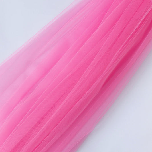 Tiul Fin Premium 3 m Latime Roz Intens