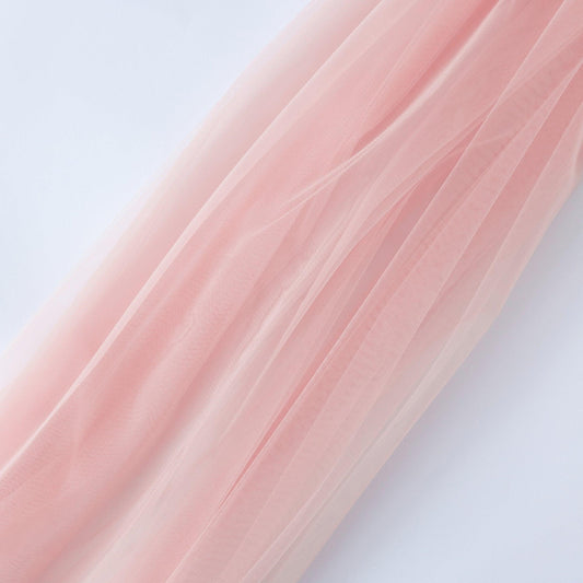 Tiul Fin Premium 3 m Latime Roz Pudra