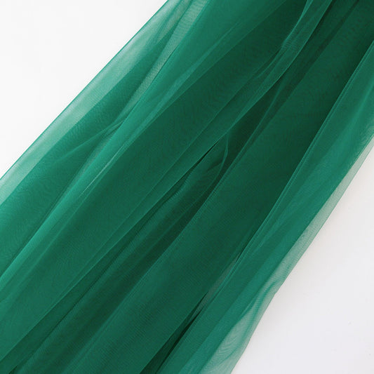 Tiul Fin Premium 3 m Latime Verde Smarald