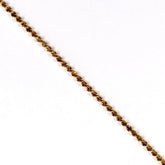 Banda aurie cu cristale aurii 2 mm