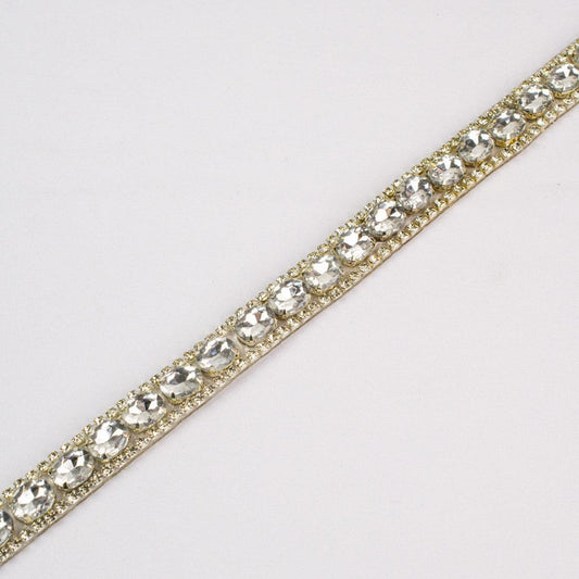 Banda termoadeziva cu strasuri 6