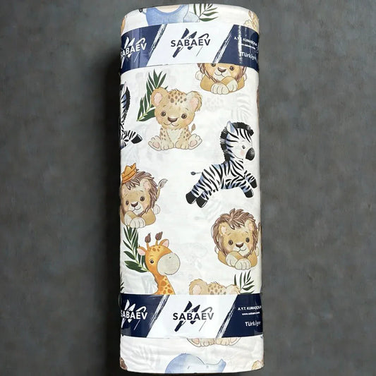 Bumbac lenjerie de pat Animale 240 cm