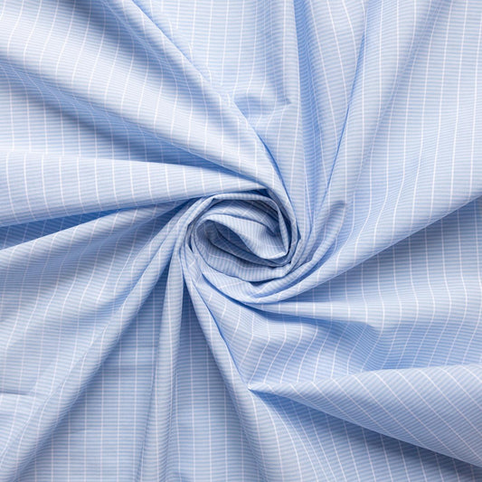 Bumbac bleo cu dungute albe