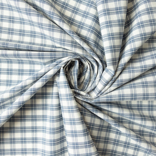 Bumbac in carouri gri