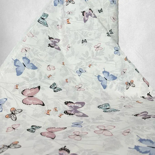 Bumbac Lenjerie Fluturi 240 cm