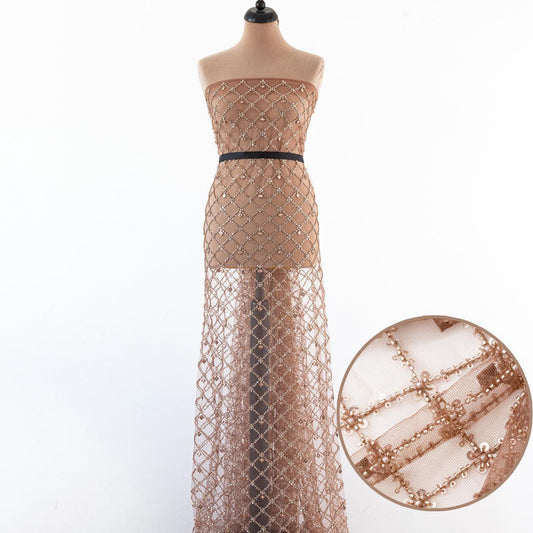 Dantela crem romburi