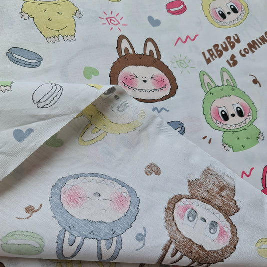 Bumbac lenjerie de pat Labubu