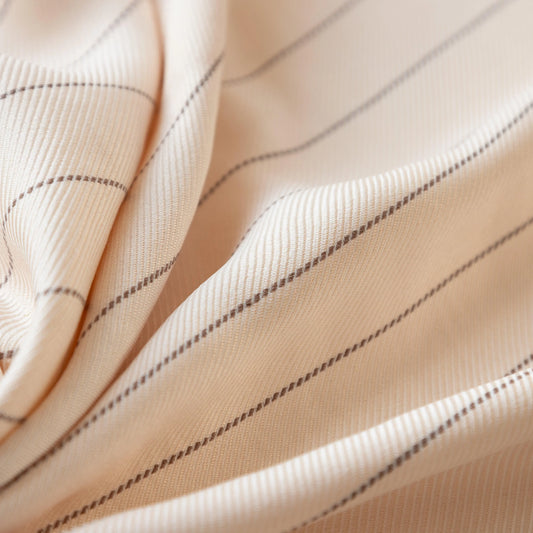 Stofita crem bumbac si matase