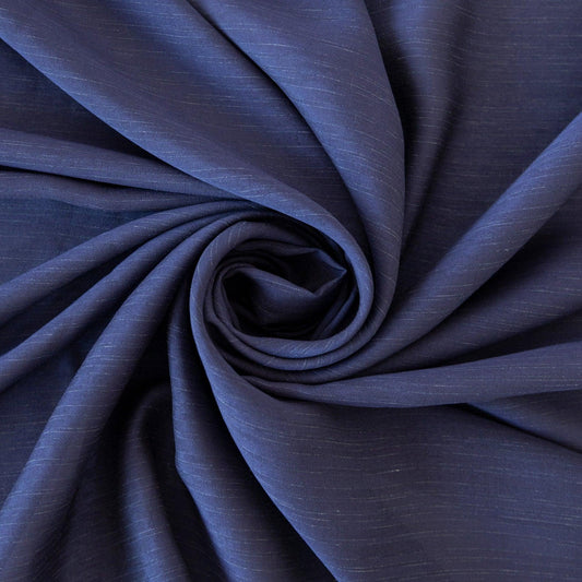 Panza bumbac cu matase albastra