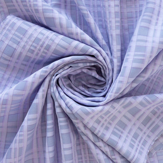 Stofita carouri lila