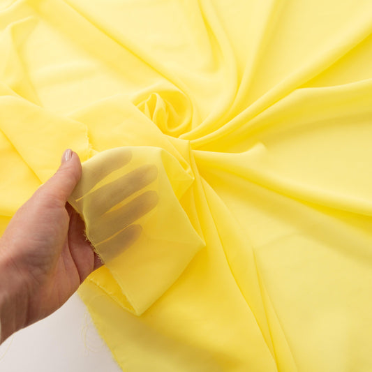 Voal Chiffon - Galben Deschis