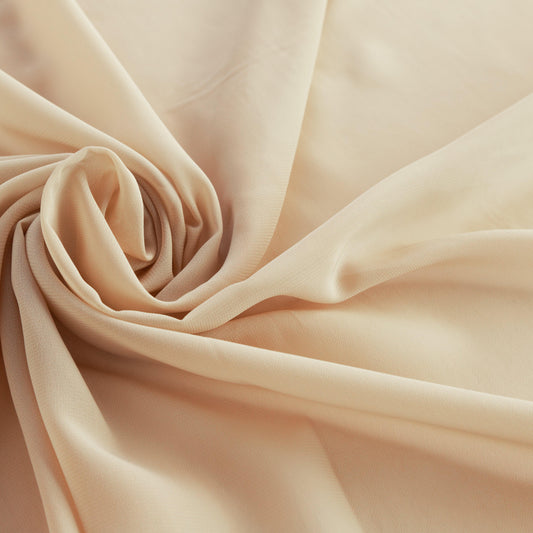 Voal Chiffon - Nude inchis