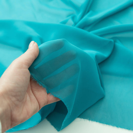 Voal Chiffon - Turcoaz