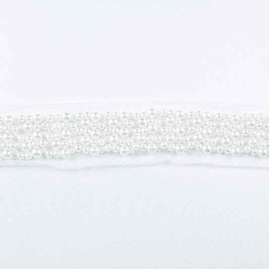 Banda decorativa cu perle - Ivoar