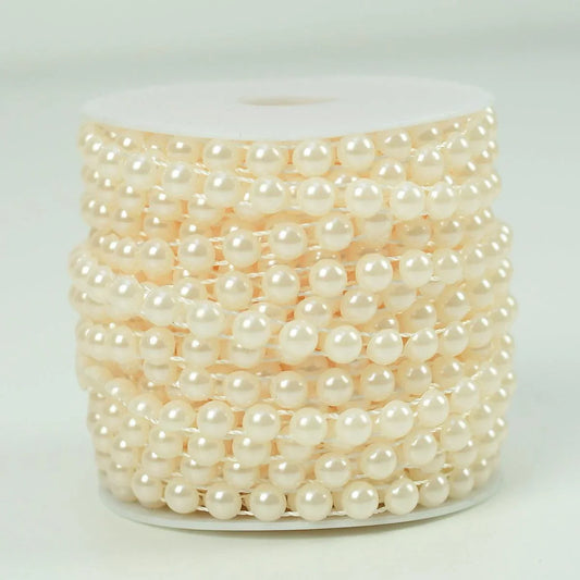 Banda Jumatati de Perla Crem Deschis