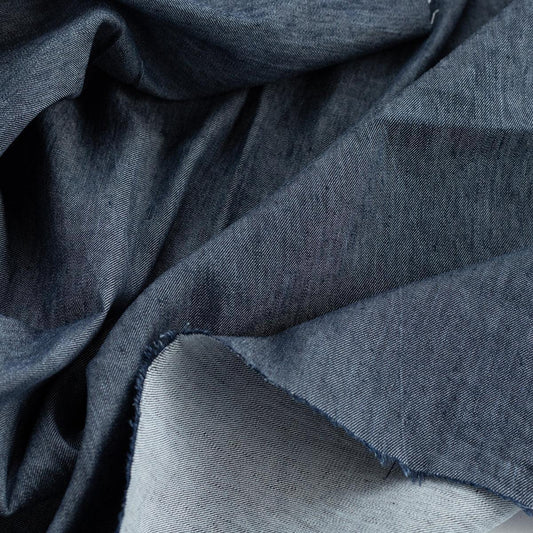 Blug denim bleumarin neelastic