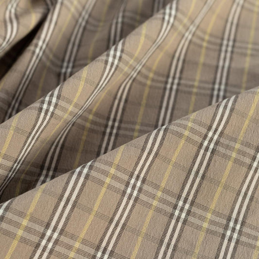 Bumbac elastic maro in carouri