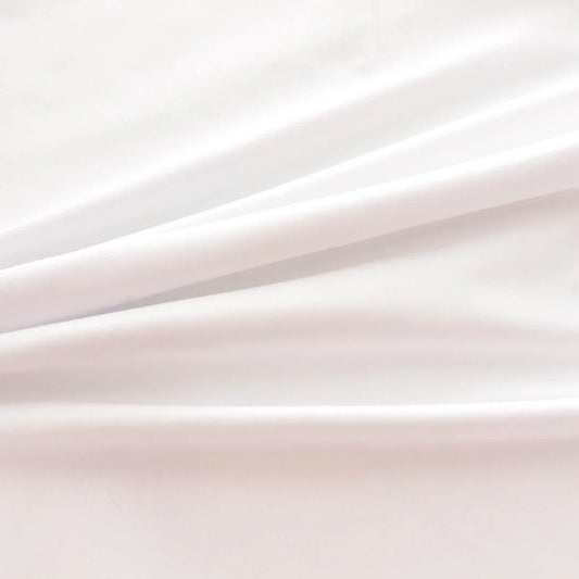 Bumbac Satinat Ranforce Alb 220 cm