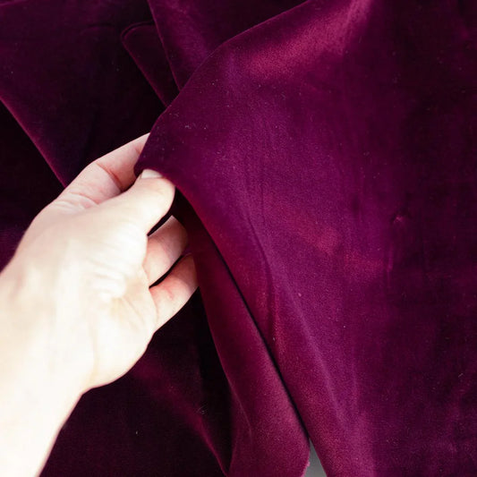 Catifea visinie baza bumbac