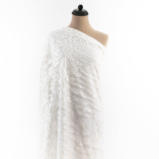 Dantela mireasa ivoire