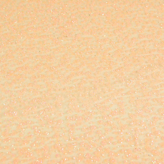 Glitter pe tulle - Portocaliu