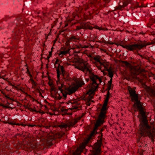 Micropaiete - Rosu folosita la fabricarea rochiilor