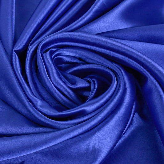 Satin Elastic - Albastru Royal