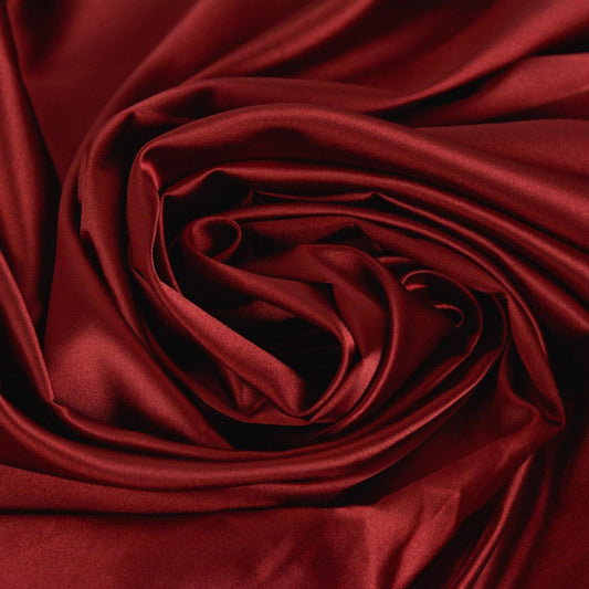 Satin Elastic - Rosu Carmin